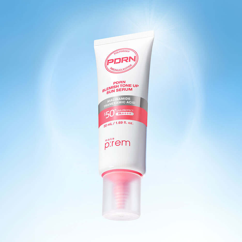 Make P:Rem Pdrn Blemish Tone-Up Sun Serum Spf 50+ Pa++++ 50ml