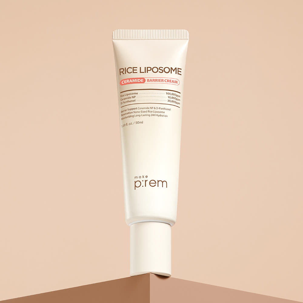 Make P:Rem Rice Liposome Ceramide Barrier Cream 50ml