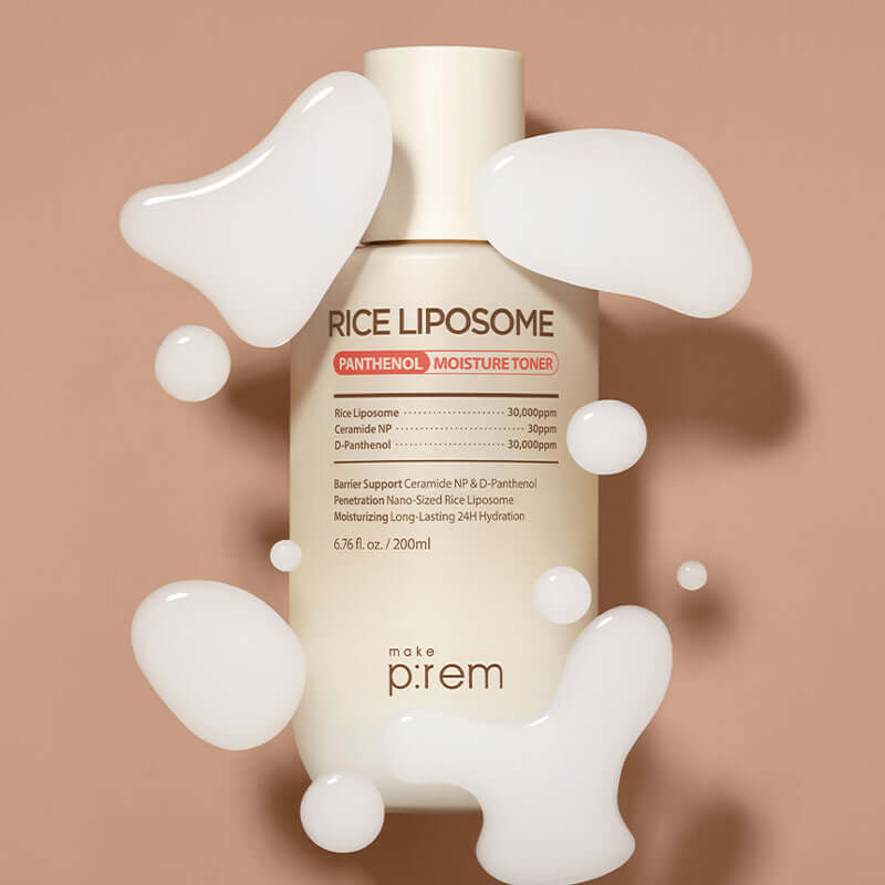 Make P:Rem Rice Liposome Panthenol Moisture Toner 200ml
