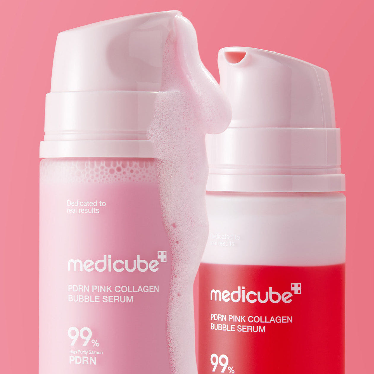 Medicube Pdrn Bubble Cream Serum 95ml