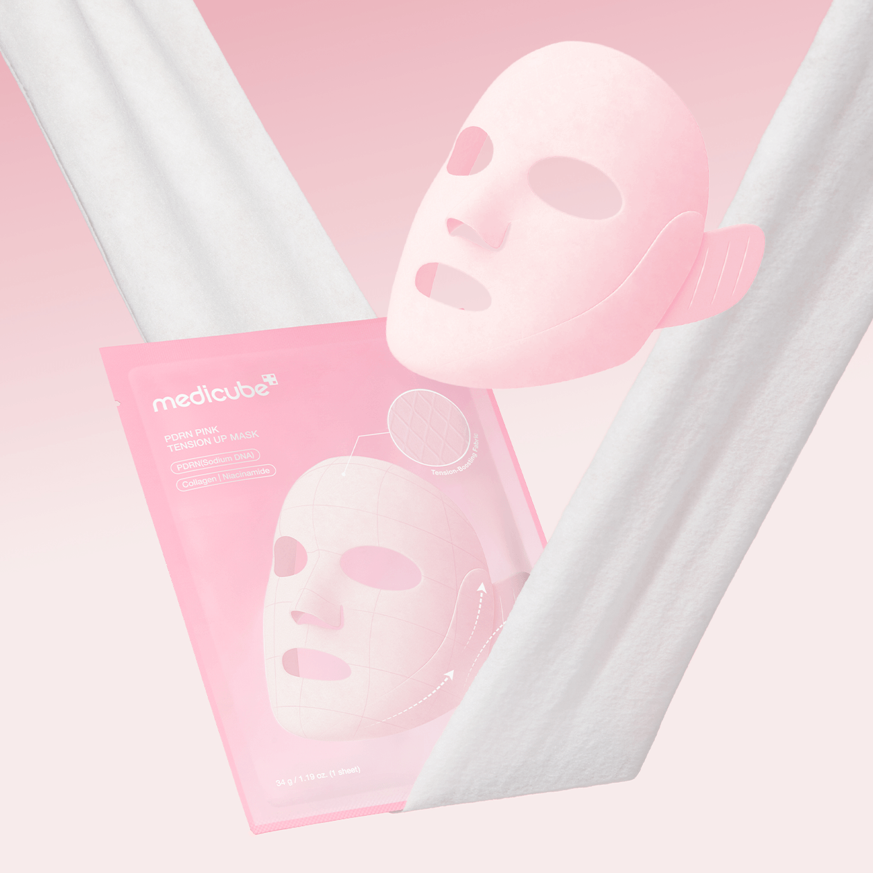 Medicube Pdrn Pink Lift Up Mask Set
