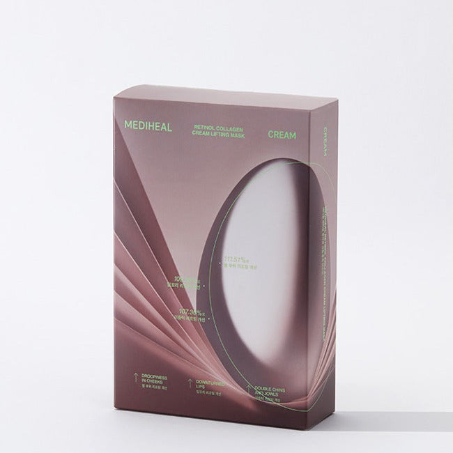 Mediheal Retinol Collagen Cream Contour Mask 10 Sheets