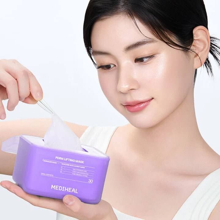 Mediheal Derma365 Pull-Out Mask Pack Refill Pdrn 30 Sheets