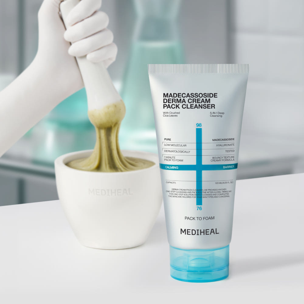 Mediheal Madecassoide Derma Cream Pack Cleanser 120ml