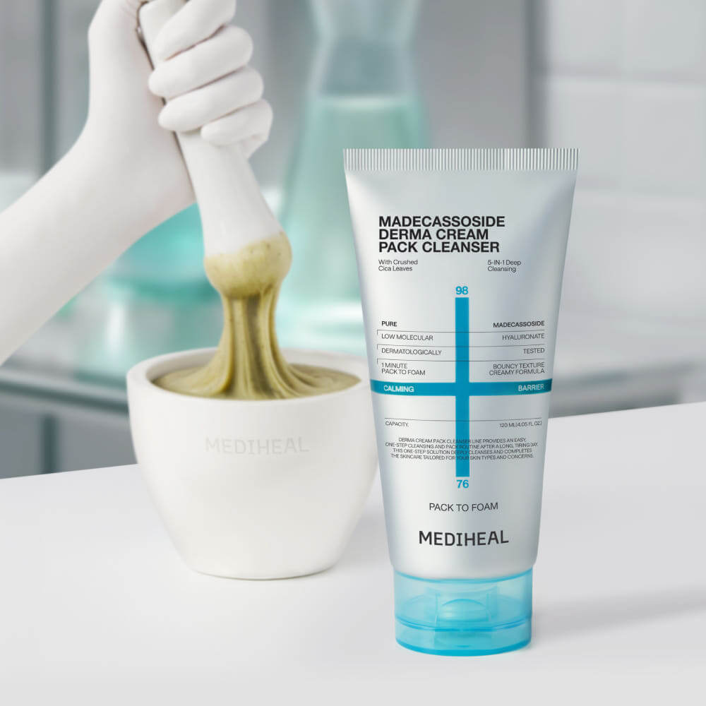 Mediheal Madecassoide Derma Cream Pack Cleanser 120ml