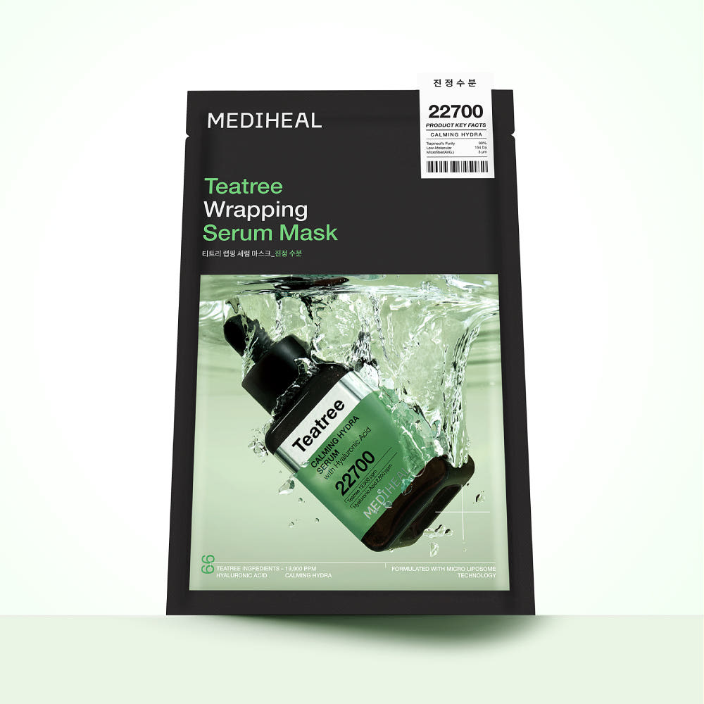 Mediheal Wrapping Serum Mask Tea Tree 10 Sheets