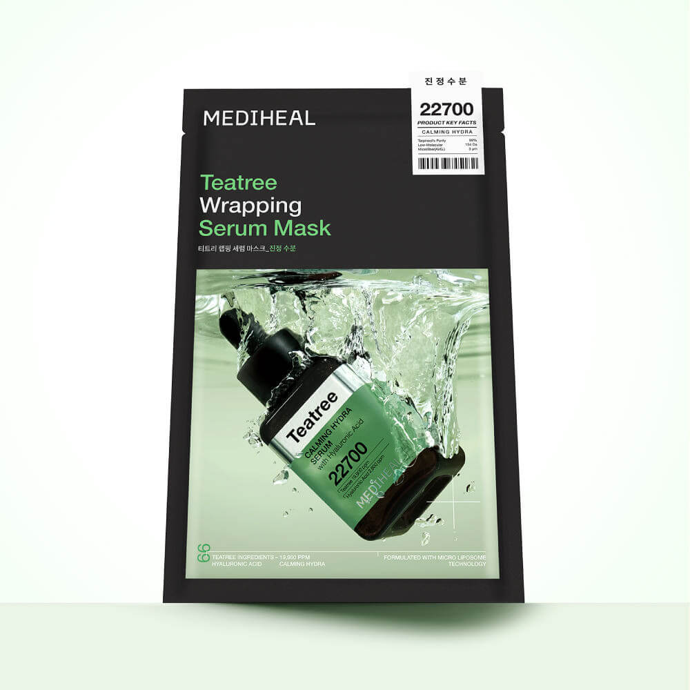 Mediheal Wrapping Serum Mask Tea Tree 10 Sheets