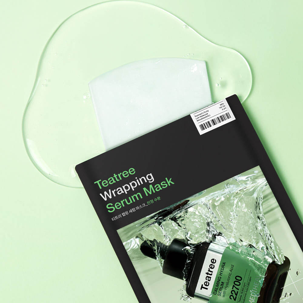 Mediheal Wrapping Serum Mask Tea Tree 10 Sheets