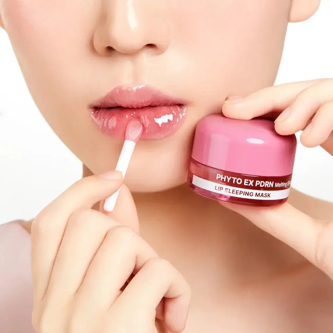 Medipeel Phyto Ex Pdrn Melting Glow Lip Sleeping Mask 11g + Lip Brush