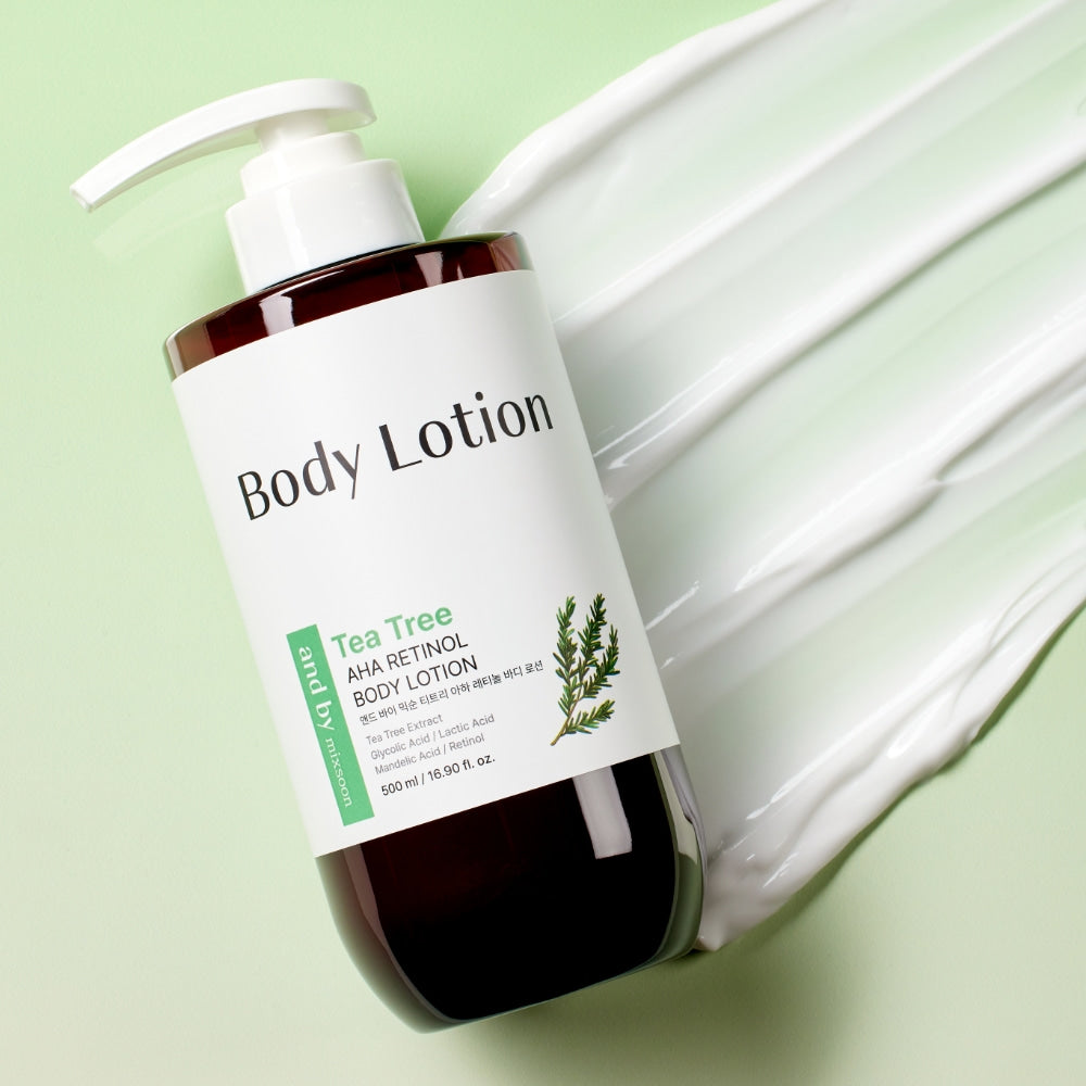 Mixsoon Tea Tree Aha Retinol Body Lotion 500ml