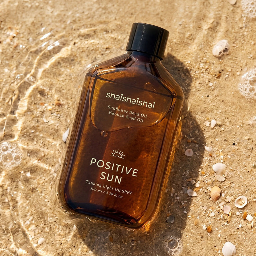 シャイシャイ ポジティブ サン タンニング ライト オイル SPF7 100ml
