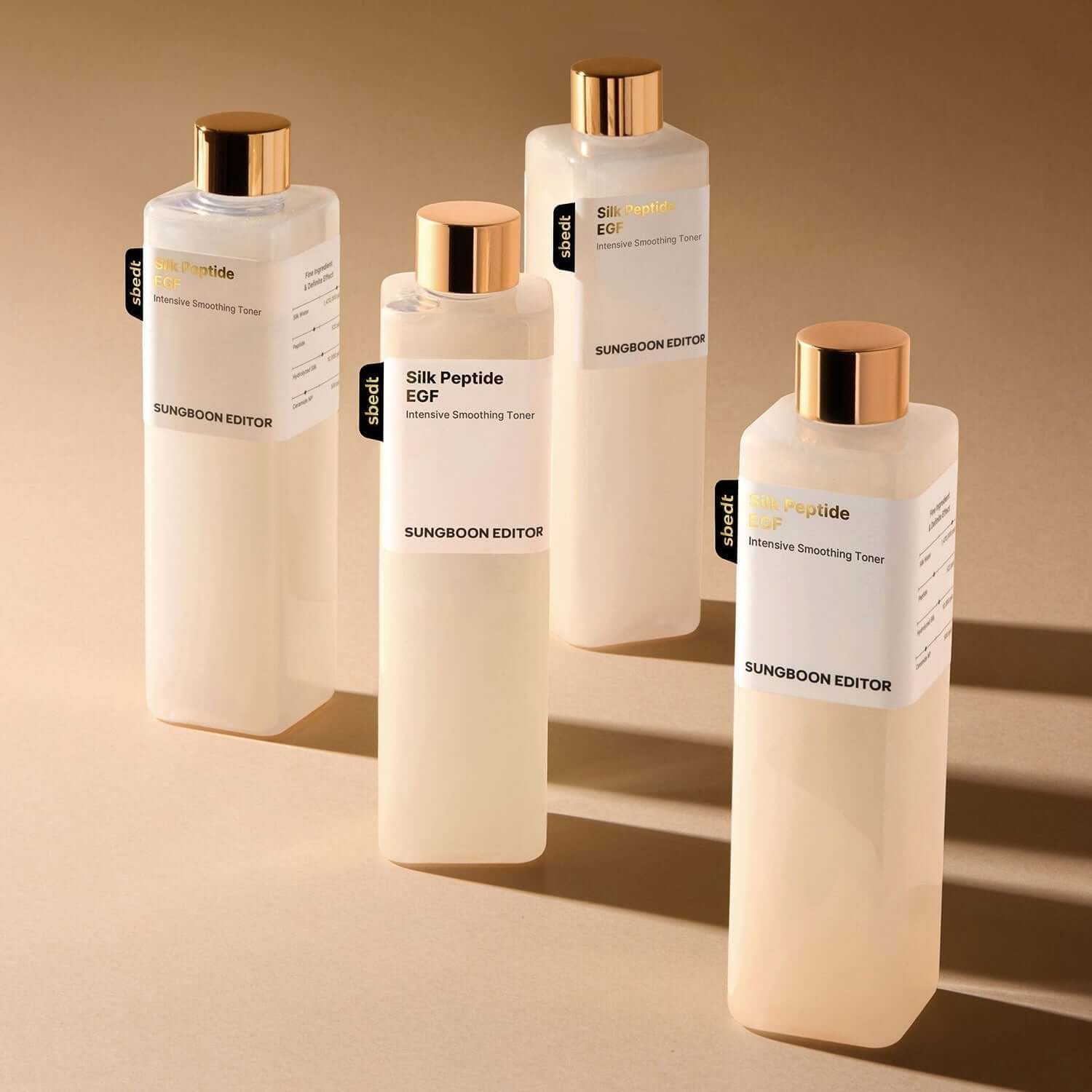 Sungboon エディター シルク ペプチド EGF インテンシブ スムージング トナー 300ml