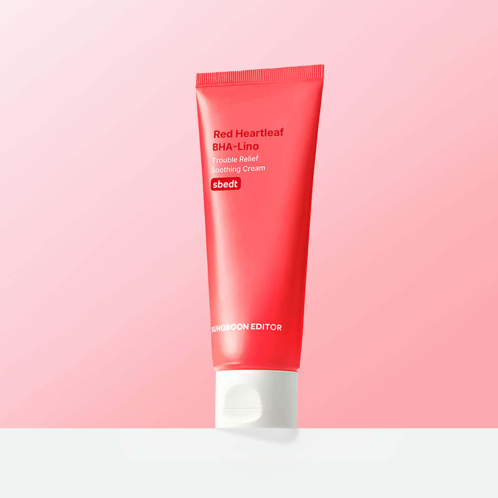 Sungboon Editor Red Aloe Vera Bha Reno Trouble Relief Soothing Cream 50ml