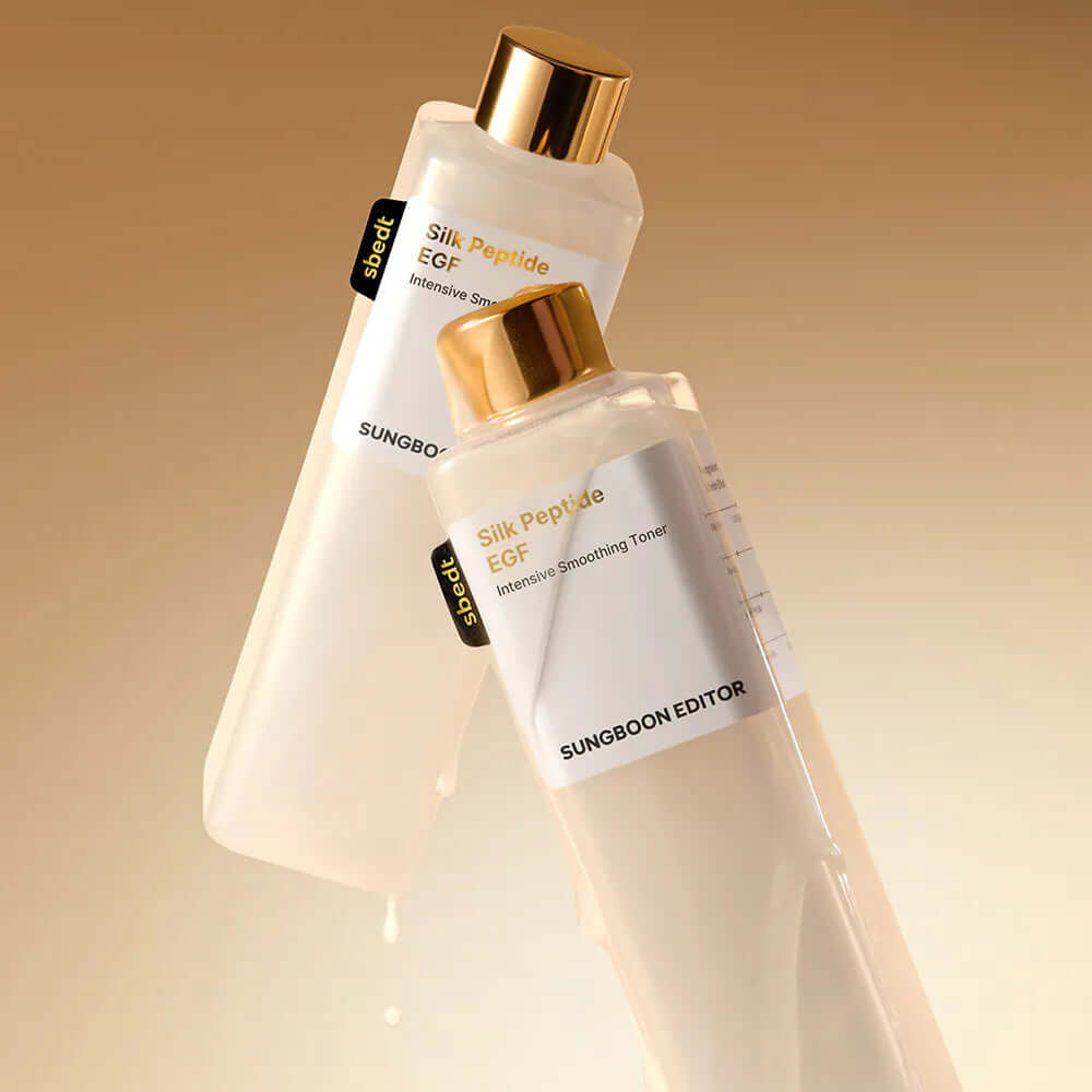 Sungboon エディター シルク ペプチド EGF インテンシブ スムージング トナー 300ml