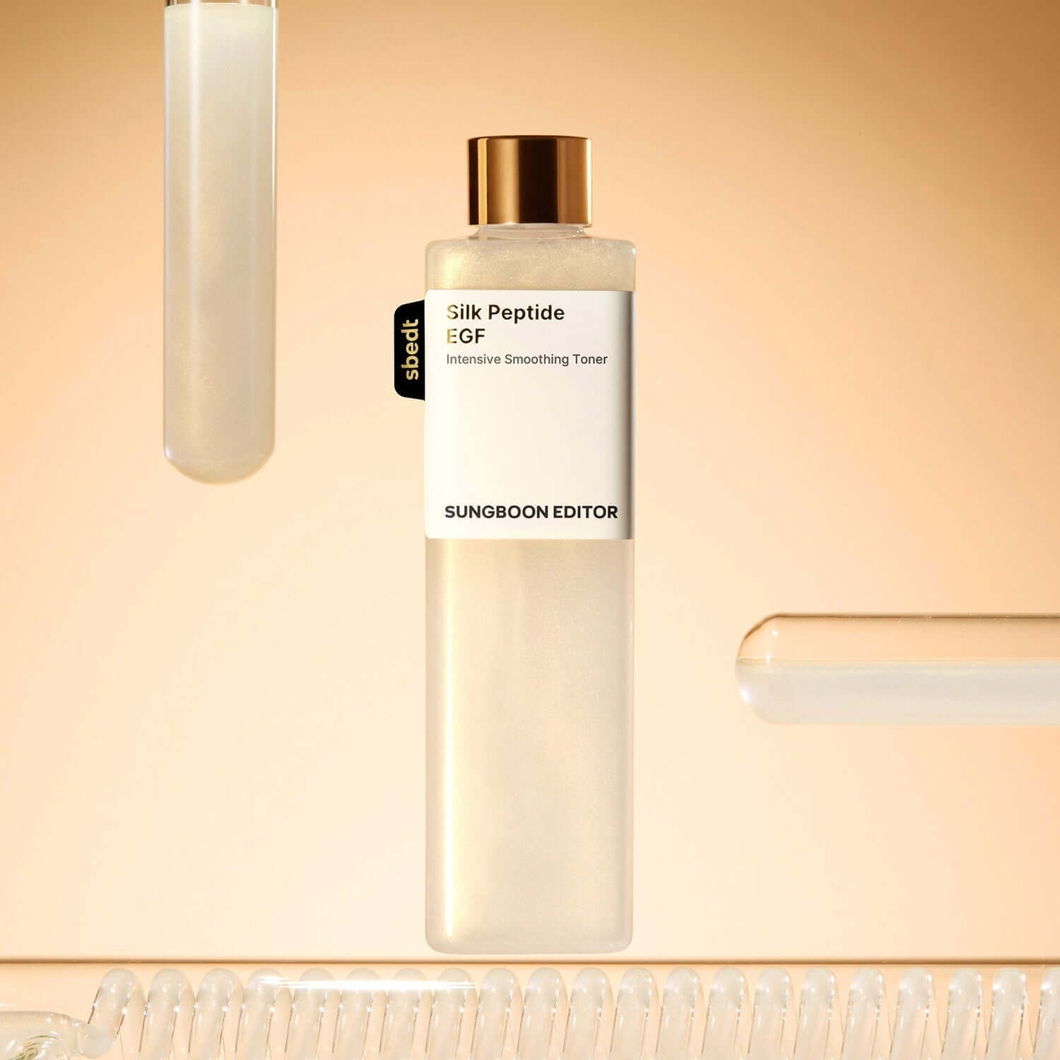 Sungboon エディター シルク ペプチド EGF インテンシブ スムージング トナー 300ml