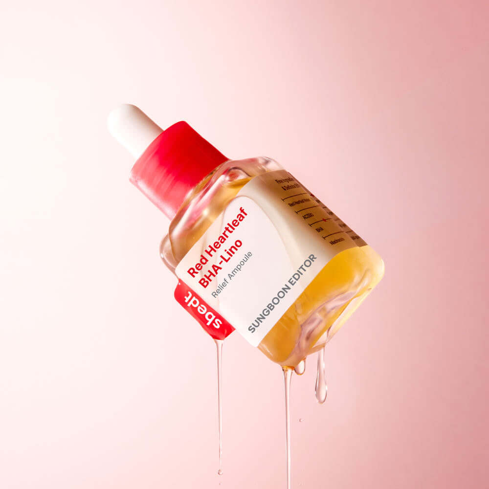 Sungbooneditor レッドホウチュニアコルダタBHAリノトラブルスージングアンプル 40ml