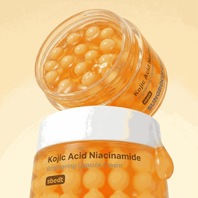 Sungboon Editor Kojic Acid Niacinamide Brightening Capsule Cream 50g