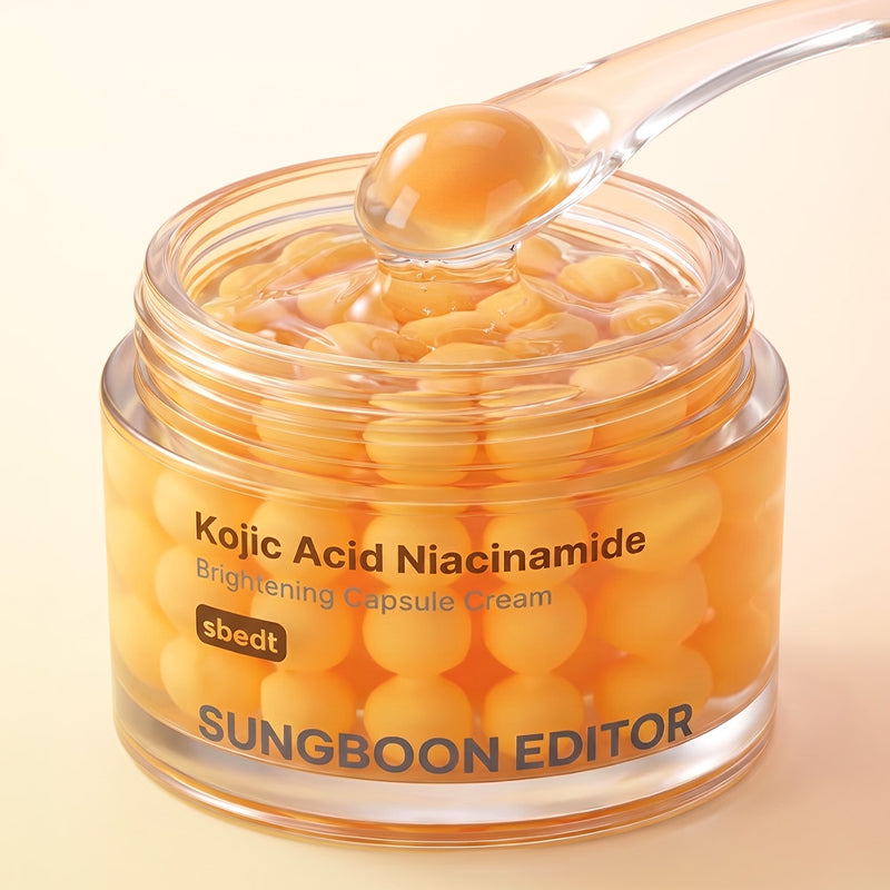 Sungboon Editor Kojic Acid Niacinamide Brightening Capsule Cream 50g