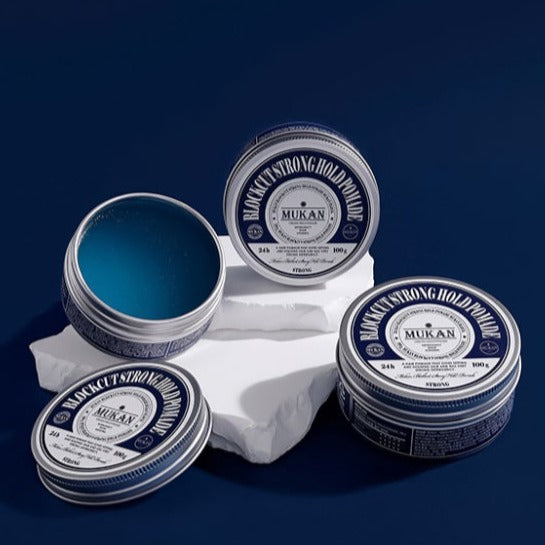 Mukan Blockcut Strong Hold Pomade 100g
