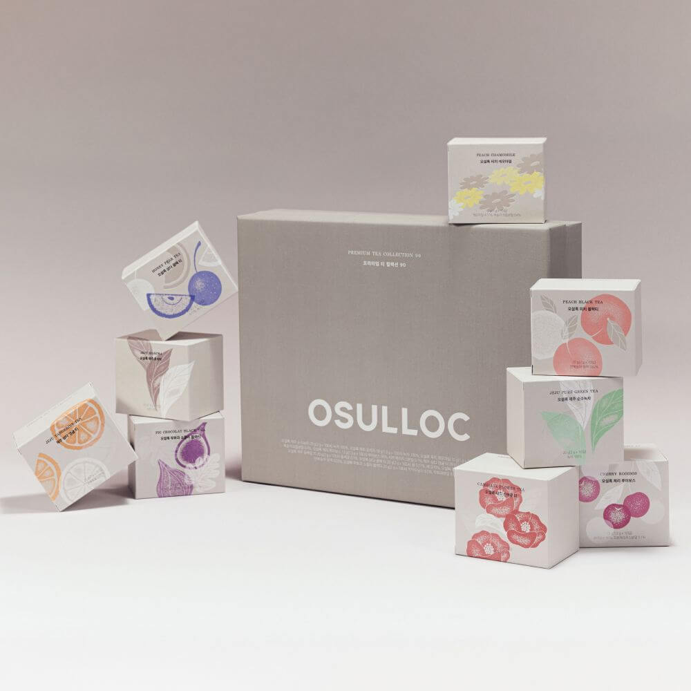 Osulloc Premium Tea Collection 9 Types, 90 Packs