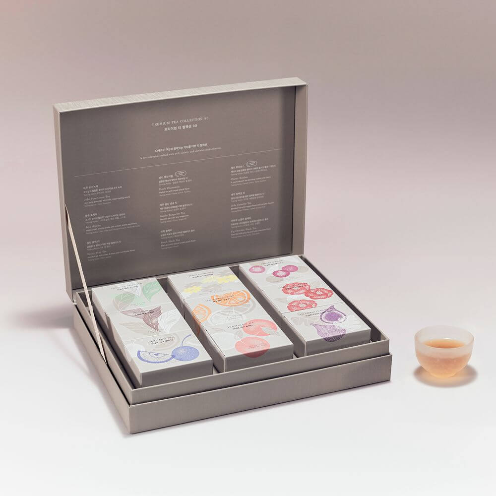 Osulloc Premium Tea Collection 9 Types, 90 Packs