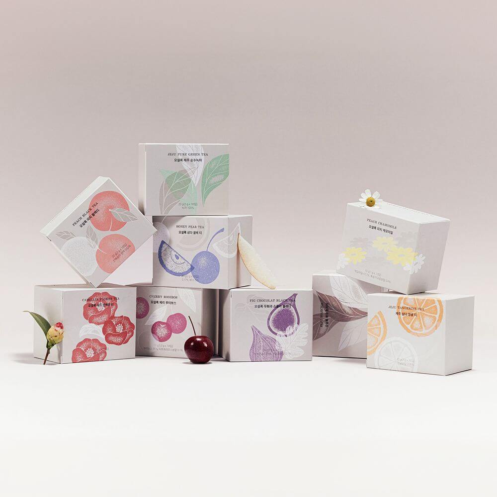 Osulloc Premium Tea Collection 9 Types, 90 Packs