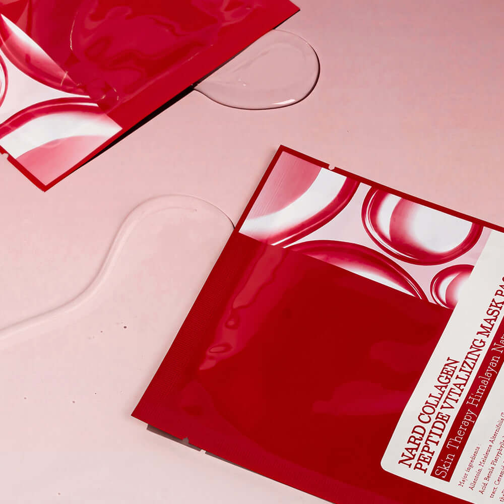 Nard Collagen Peptide Vitality Mask Pack 23ml 30 Sheets