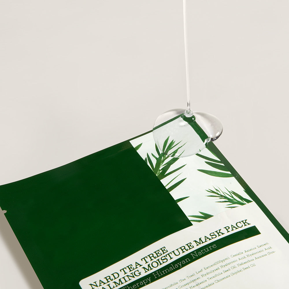 Nard Tea Tree Soothing Moisture Mask Pack 23ml 30 Sheets