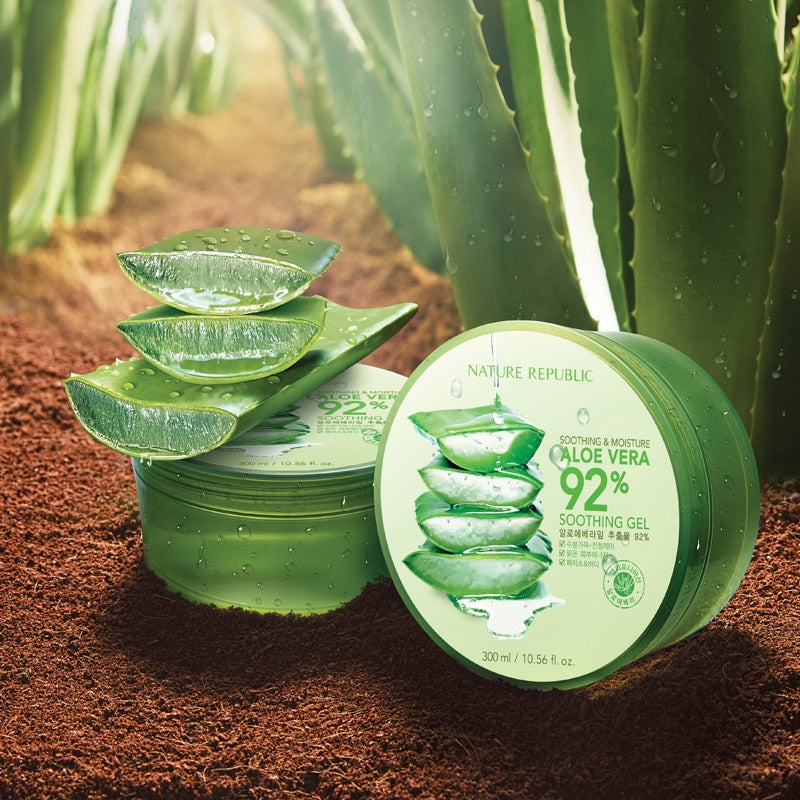 Nature Republic Aloe Vera Soothing Gel 92% 300ml