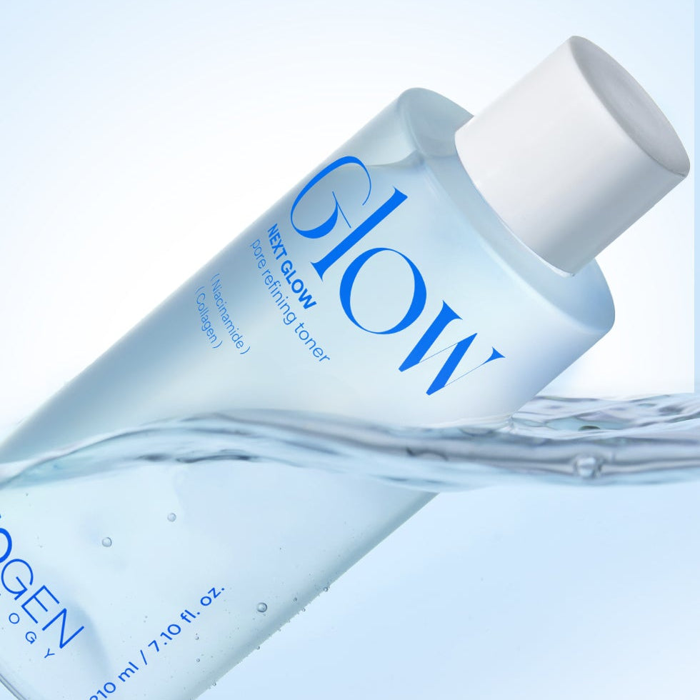 NEOGEN Next Glow pore refining toner from the NEOGEN Next Glow 3-piece set (prep serum + moisture cream + pore refining toner)