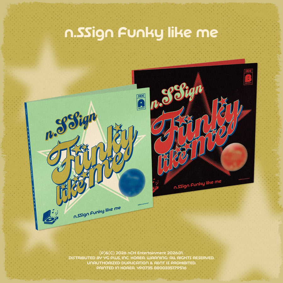 N.Ssign - Funky Like Me (Random 1 Of 2) - Kpop Album
