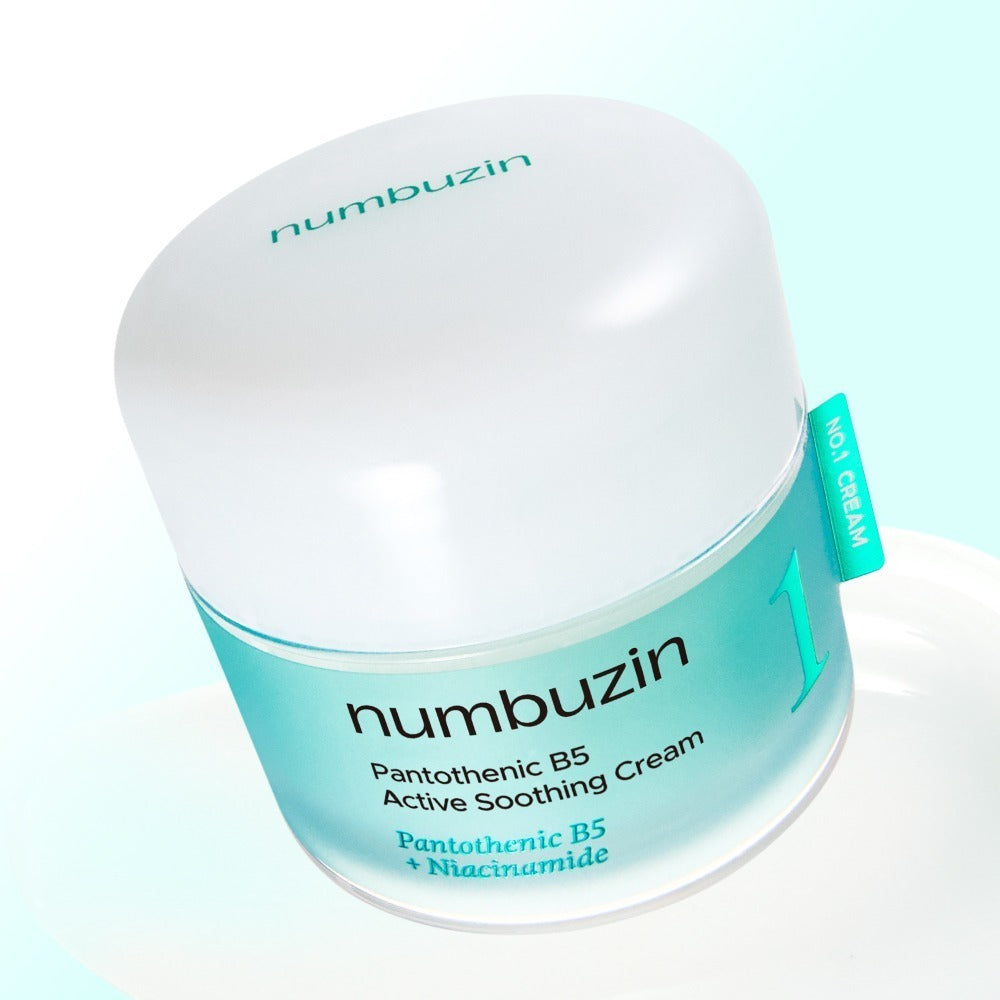 NUMBUZIN No.1 Pantothenic Acid Active Soothing Cream 80ml product image.