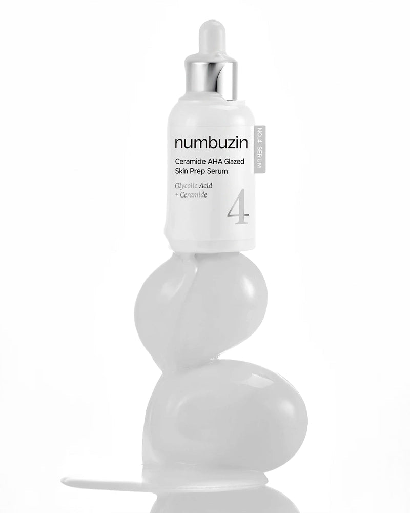 Numbuzin No.4 Ceramide Aha Glazed Skin Prep Serum 30ml