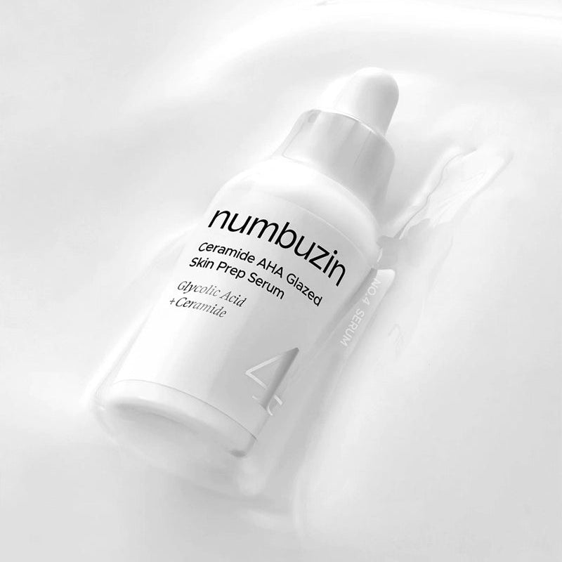 Numbuzin No.4 Ceramide Aha Glazed Skin Prep Serum 30ml