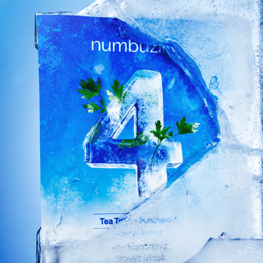 Numbuzin No.4 Icy Soothing Sheet Mask 27ml