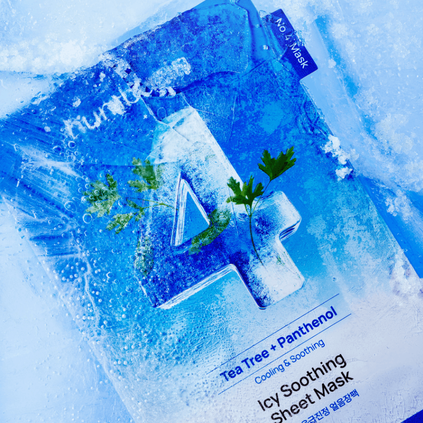 Numbuzin No.4 Icy Soothing Sheet Mask 27ml
