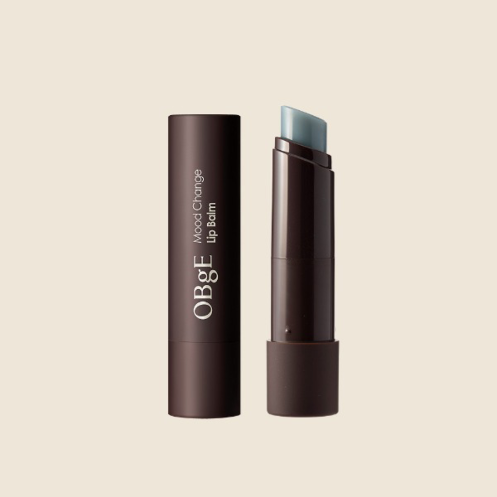 OBGE Mood Change Lip Balm 2 types — Gentleman Korea premium Korean men’s lip balm, sleek brown stick for moisturizing and subtle tinting