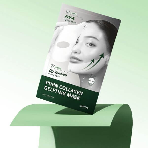 Ohui Prime Advancer Pdrn Collagen Gel Lifting Mask 4-Piece