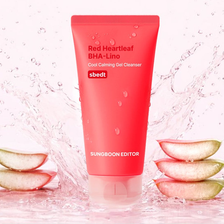 Sungbooneditor Red Houttuynia Cordata Bha Rhino Cool Calming Gel Cleanser 120g