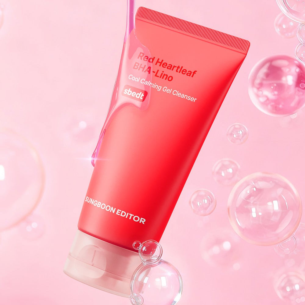 Sungbooneditor Red Houttuynia Cordata Bha Rhino Cool Calming Gel Cleanser 120g