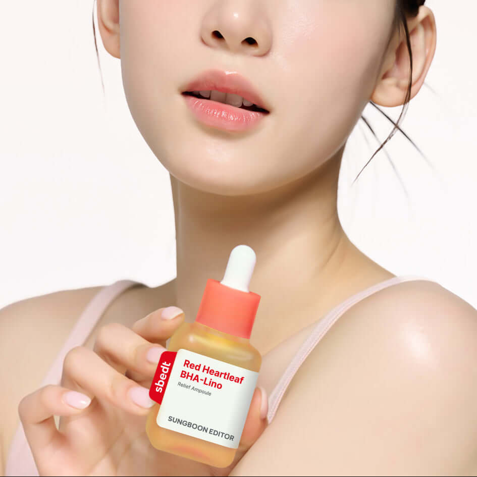 Sungbooneditor レッドホウチュニアコルダタBHAリノトラブルスージングアンプル 40ml