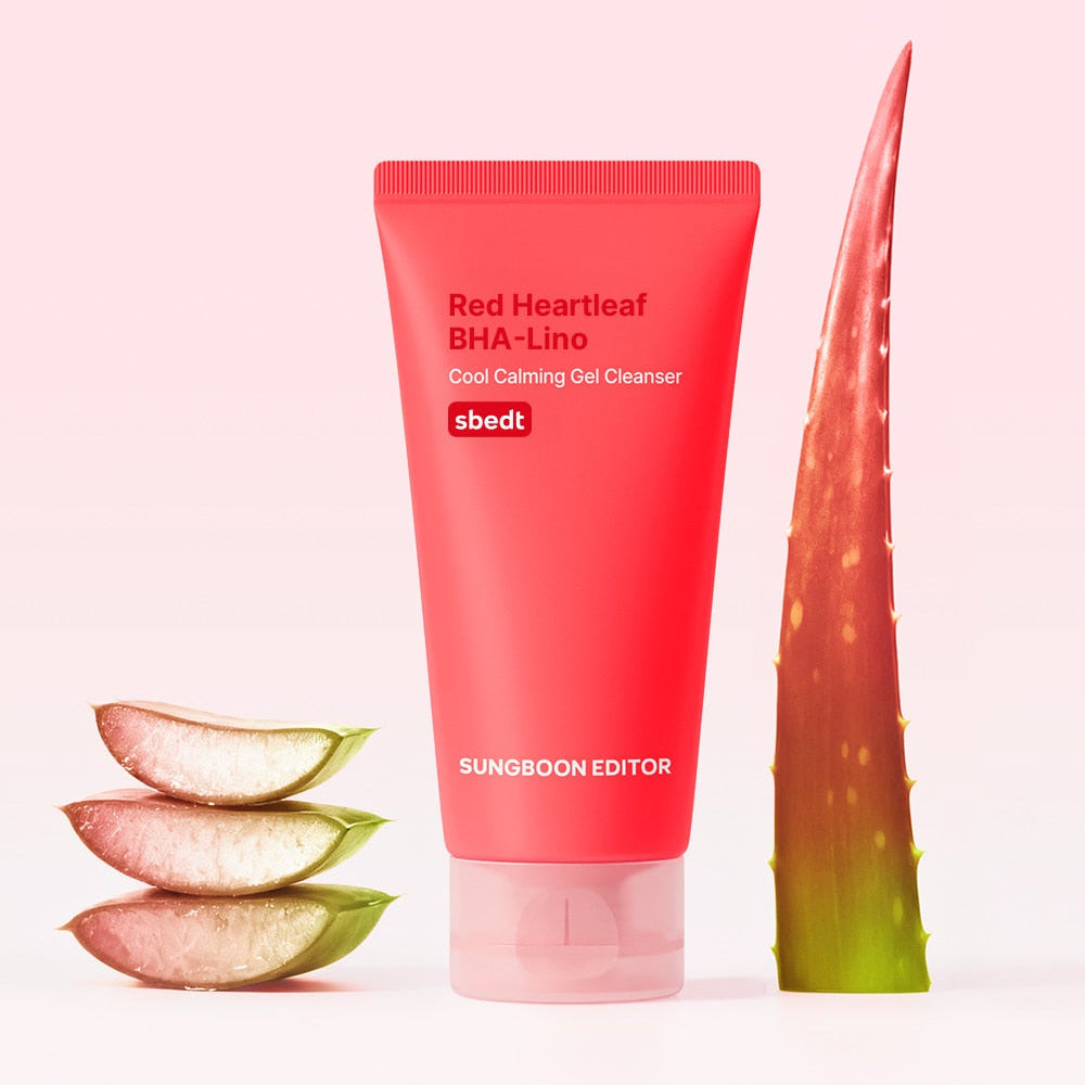 Sungbooneditor Red Houttuynia Cordata Bha Rhino Cool Calming Gel Cleanser 120g