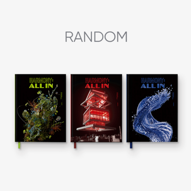 P1harmony 6th Mini Album Harmony : All In (Random Ver.)