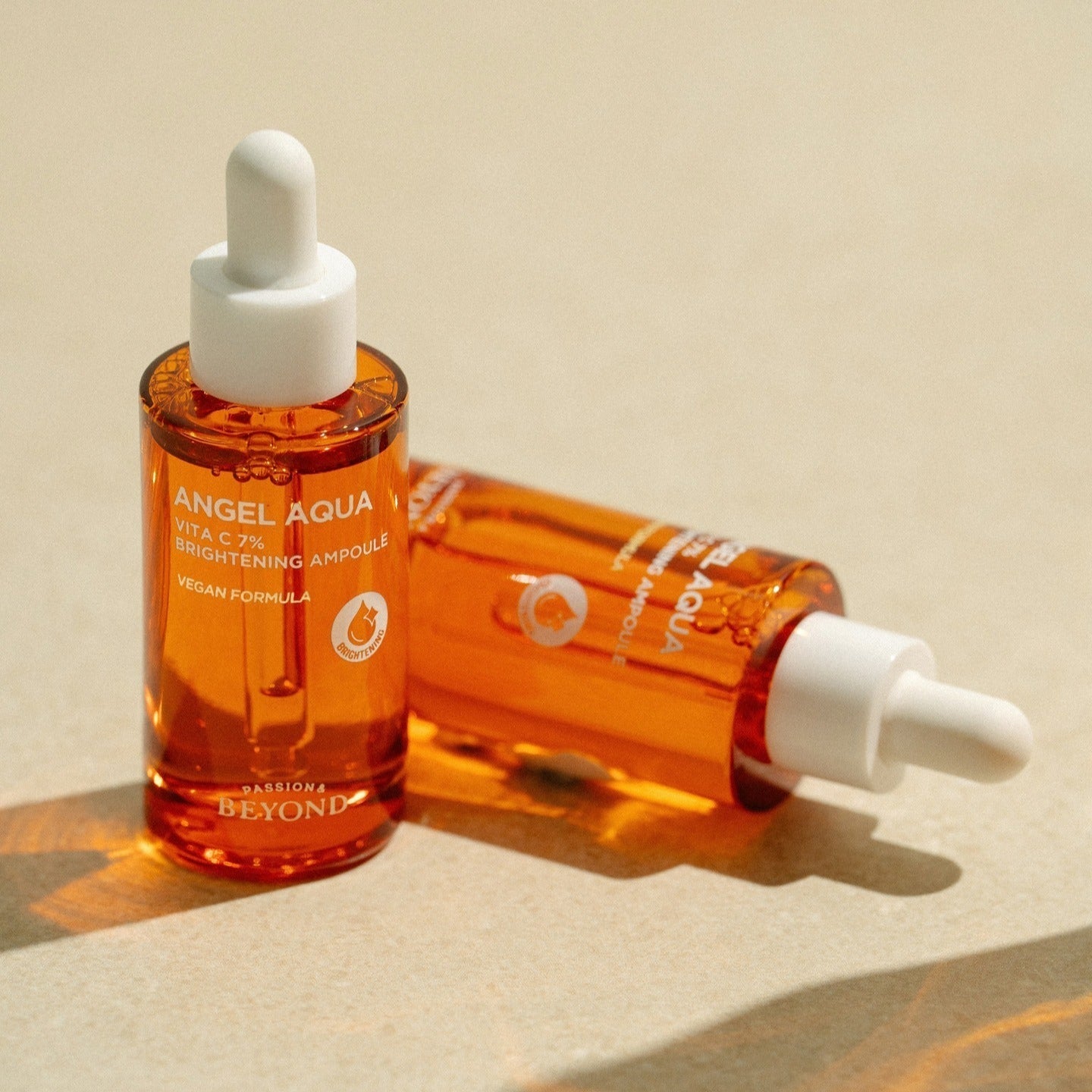 PASSION&BEYOND Angel Aqua Vita C 7% Blemmish Ampoule 30ml on display