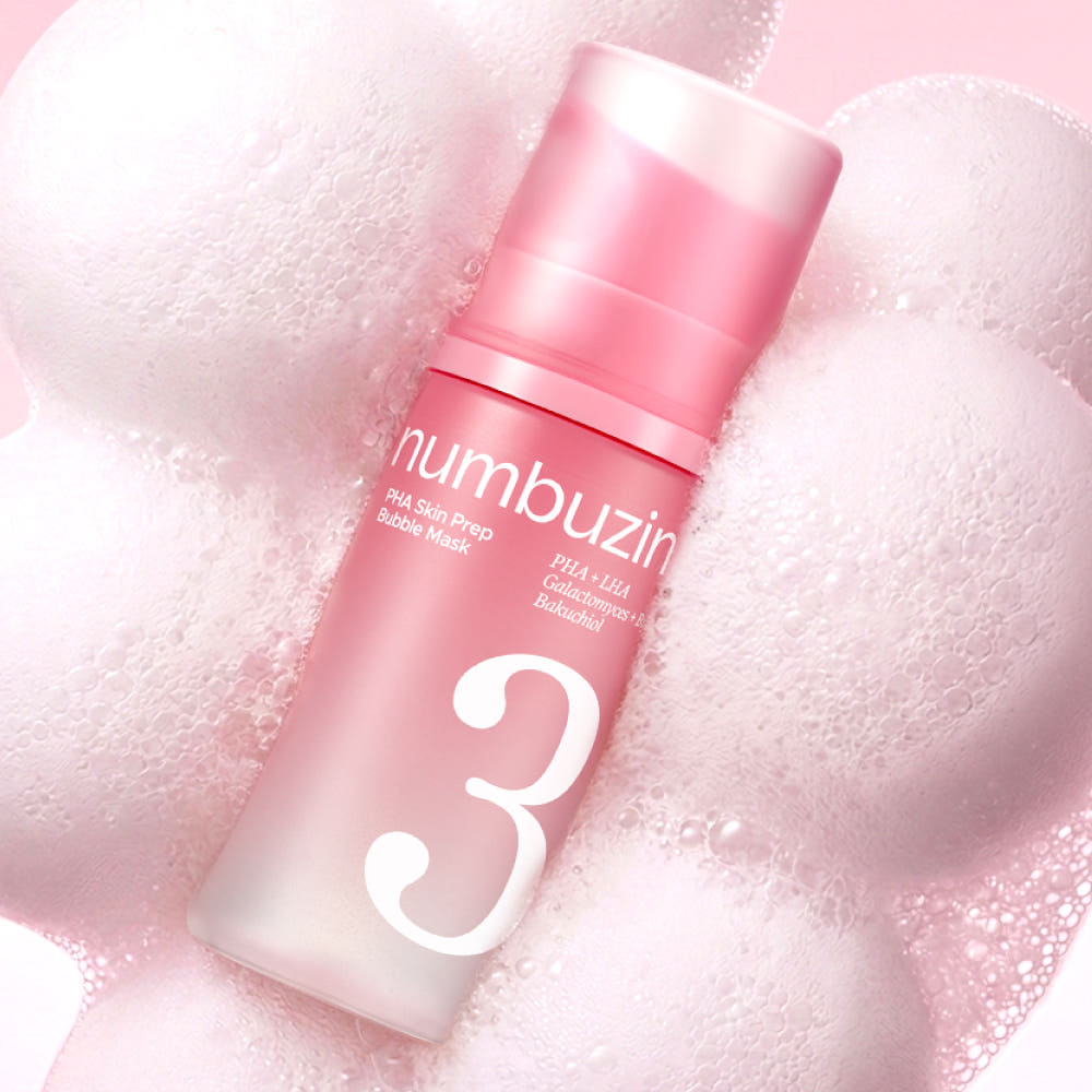 NUMBUZIN No. 3 Smooth Texture PHA Prep Bubble Pack 90ml