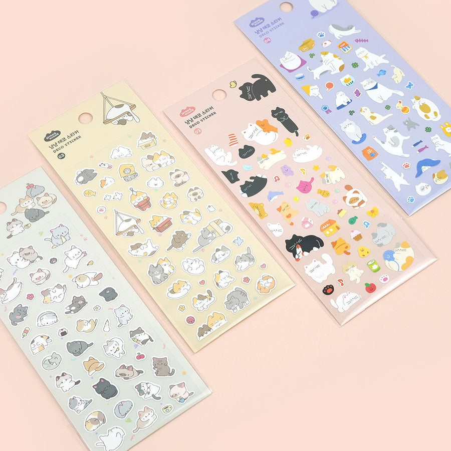 Pinkfoot Nyang Nyang Deco Stickers