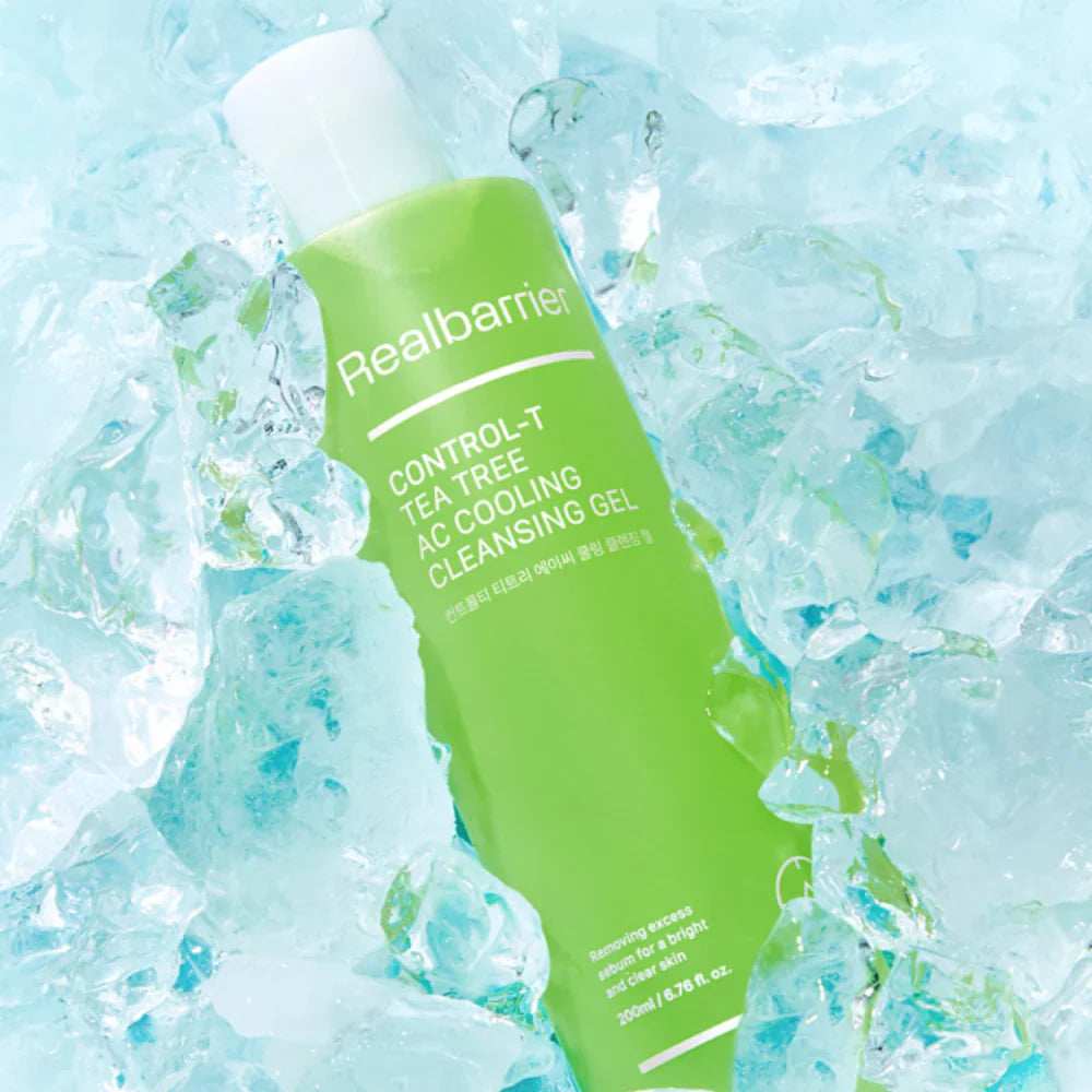 Real Barrier Control-T Tea Tree Ac Cooling Cleansing Gel 200ml