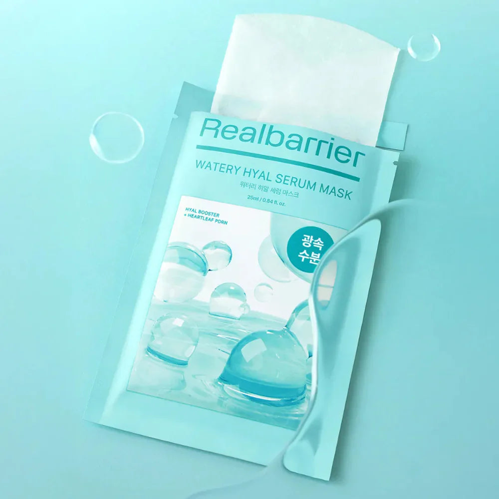 Real Barrier Watery Hyal Serum Mask 10 Sheets