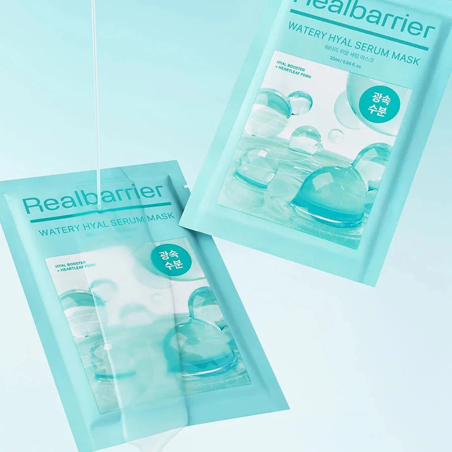 Real Barrier Watery Hyal Serum Mask 10 Sheets