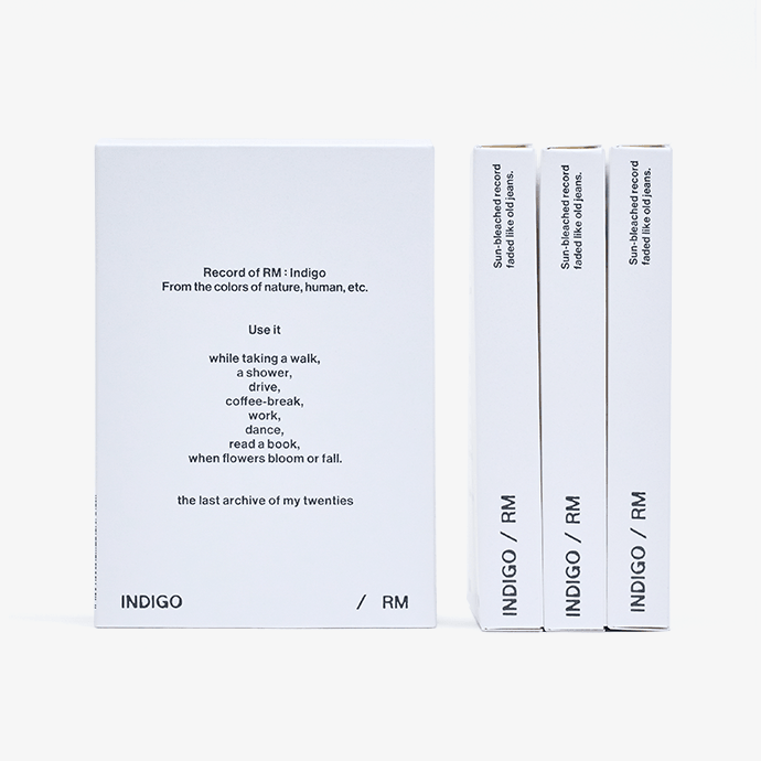 Rm Indigo Album (Weverse Albums Ver.)